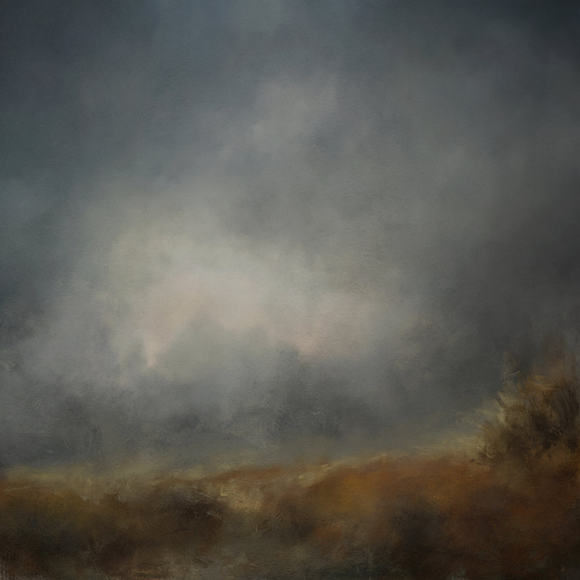 Hilltop Storm painting by Georgio Szilagyi